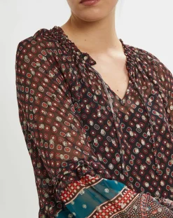 Femme Stella Forest Robe longue Inès rouge