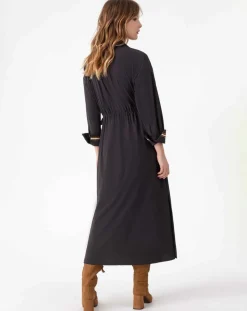 Femme Indies Robe Longue Rhea choco