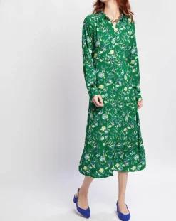 Femme An'ge Robe Mantra poppy vert