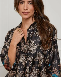 Femme Alice & Charlotte Robe Marine noire