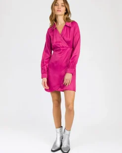 Outlet An'ge Robe Martinez framboise