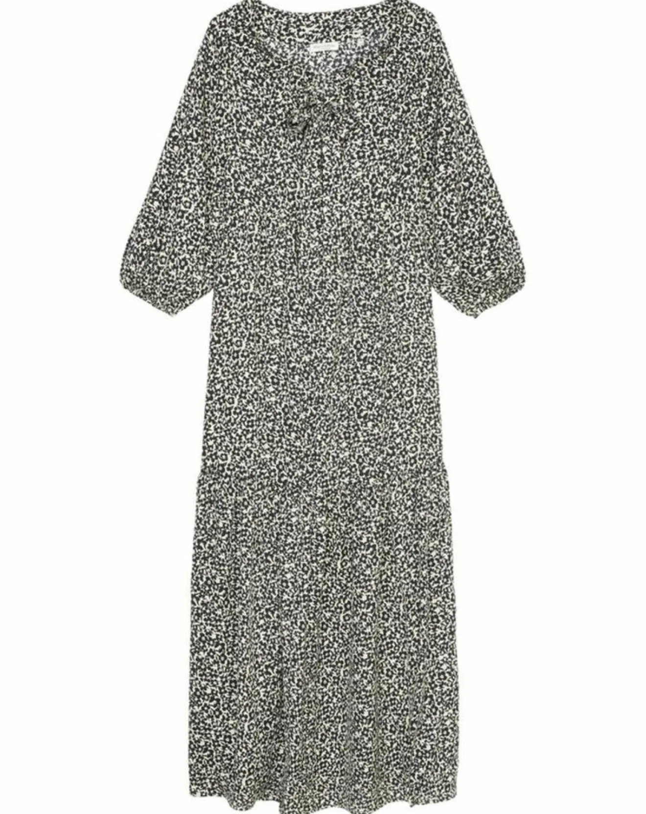 Best Marc O'Polo Robe maxi imprimée fleurs blanc/noir
