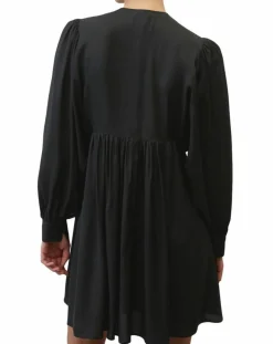 Discount Marc O'Polo Robe midi col V noir