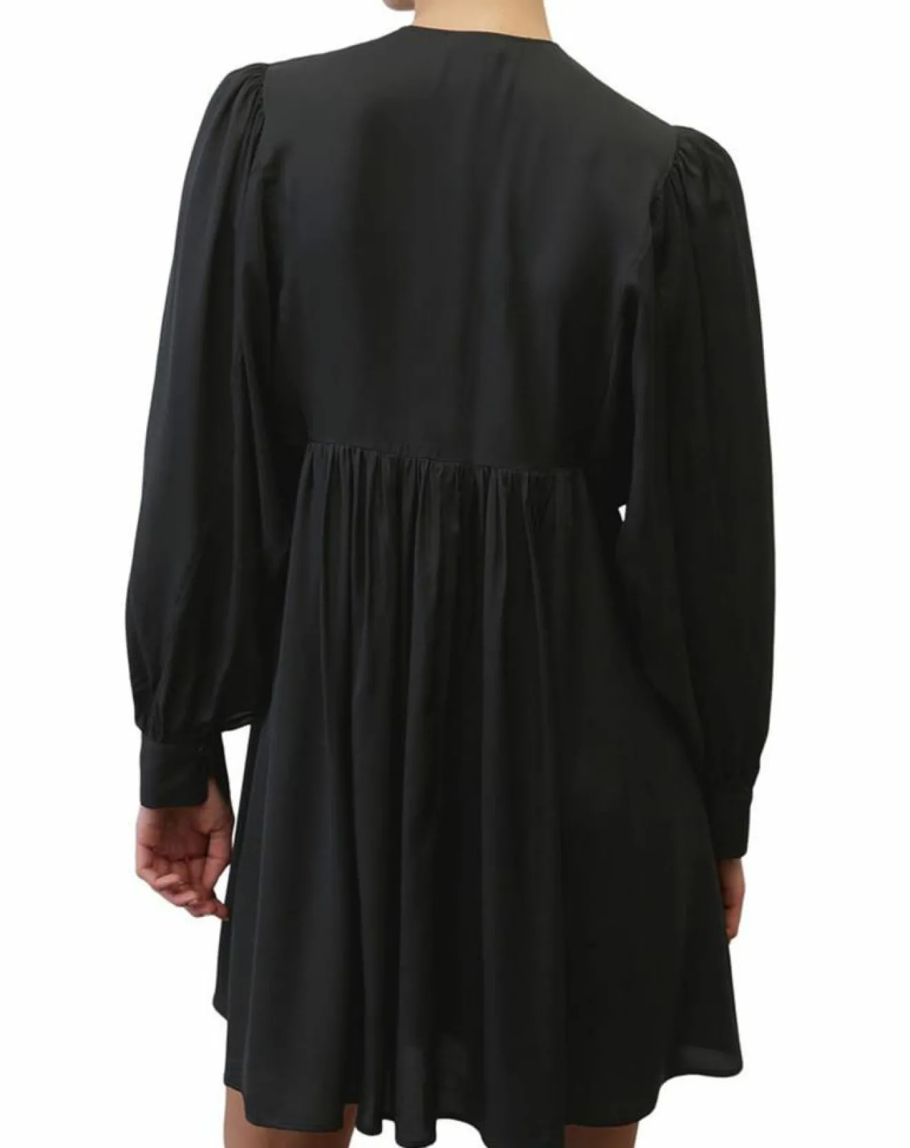 Discount Marc O'Polo Robe midi col V noir