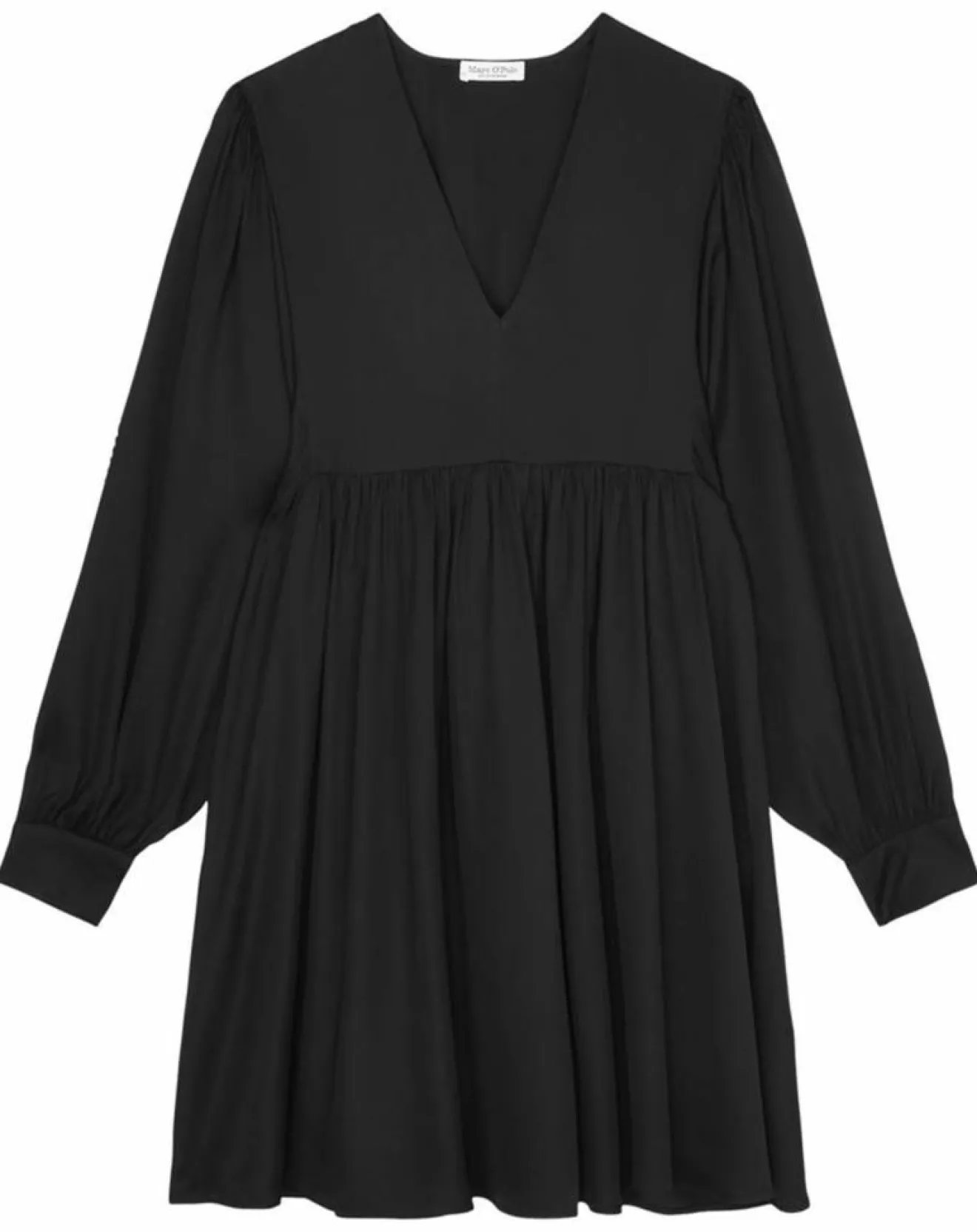 Discount Marc O'Polo Robe midi col V noir