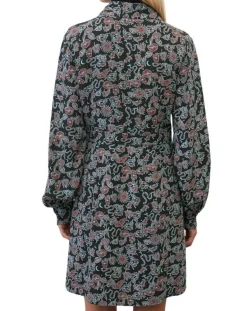 Femme Marc O'Polo Robe midi imprimée noir/multicolore