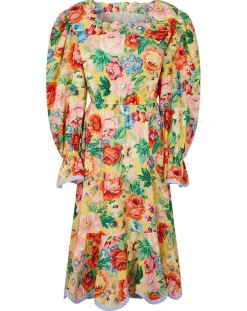 Femme Manoush Robe Midi Laura imprimé