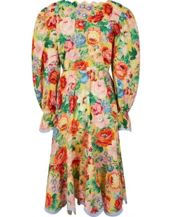 Femme Manoush Robe Midi Laura imprimé