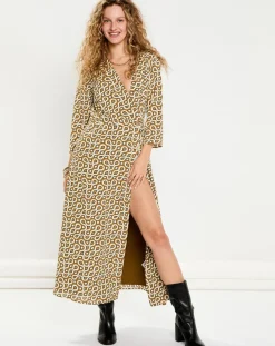 Femme La Petite Etoile Robe Millo beige