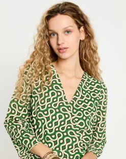 Sale La Petite Etoile Robe Millo verte