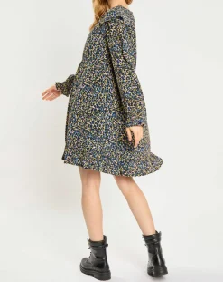 Femme Scotch & Soda Robe mi-longue imprimée multicolore