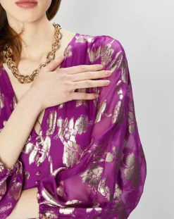 Femme La Petite Etoile Robe Nida fushia