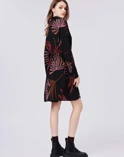 Sale See u Soon Robe Océane imprimée noir/violet