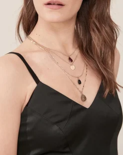 Hot Caroll Robe Ora évasée satinée noire