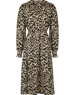 Femme Manoush Robe Panthère Coeur léopard