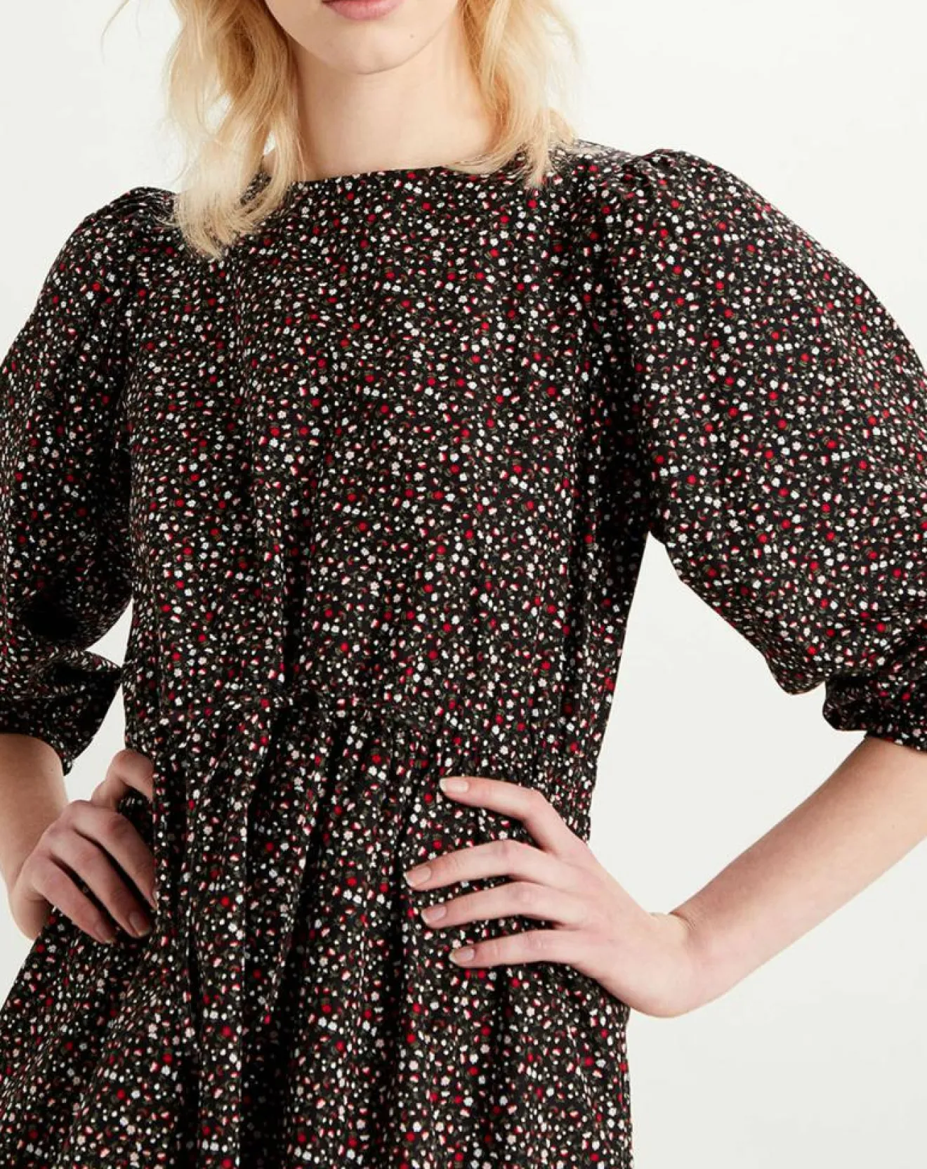 Femme Levi's® Robe Primrose imprimé floral noire