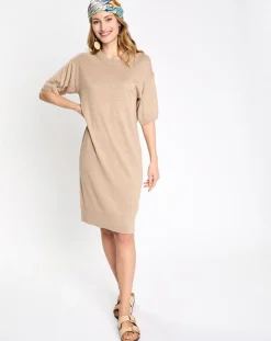 Clearance Esprit Robe pull cr beige