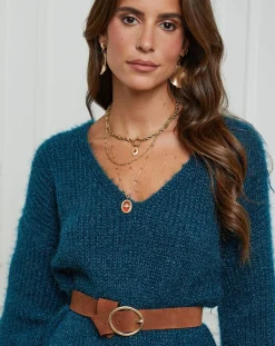 Femme Alice & Charlotte Robe Pull Juliette canard