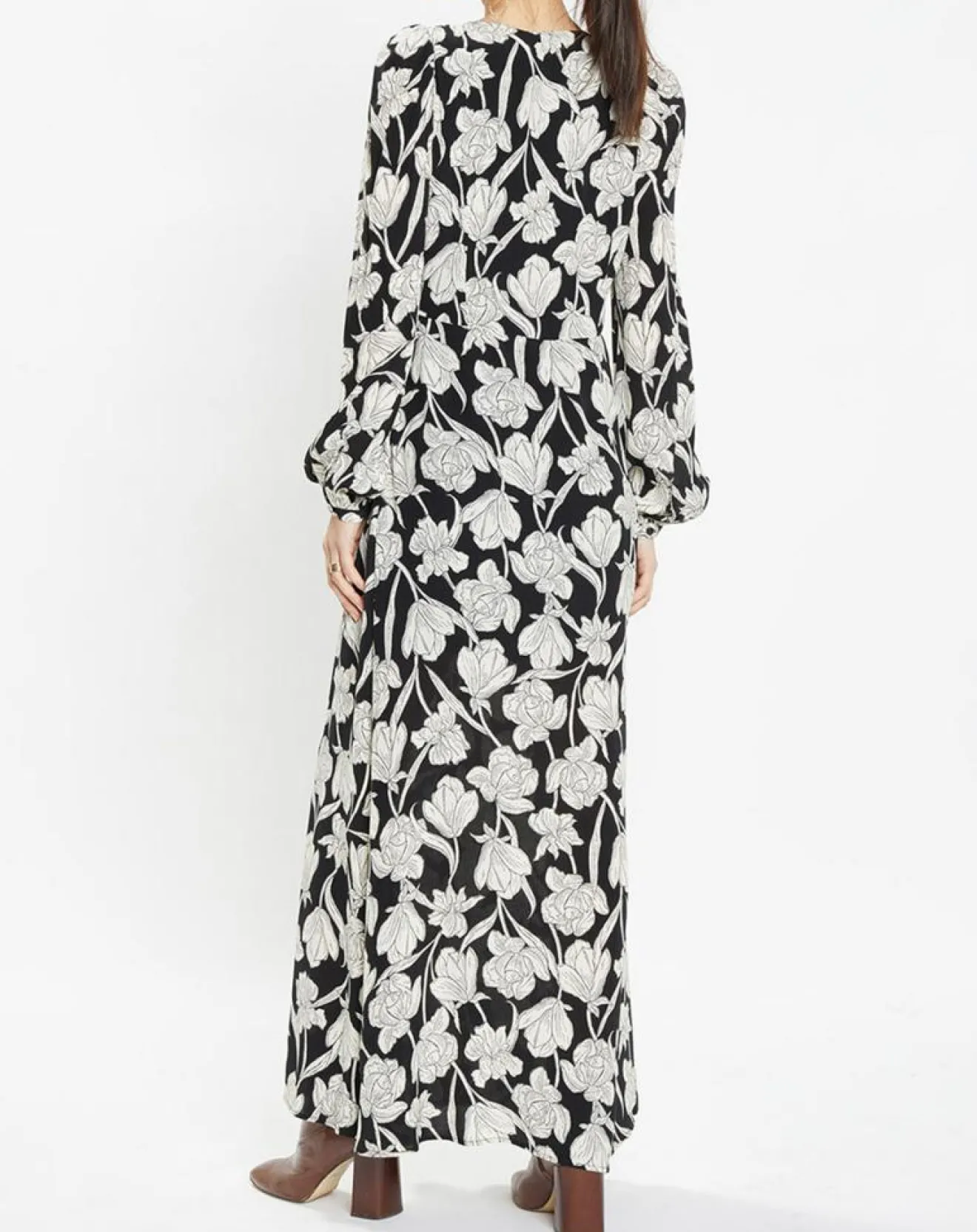 Femme Zapa Robe Rabira noire