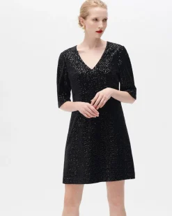 Discount Caroll Robe Rafaela noire