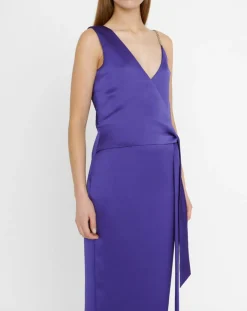 Femme Zapa Robe Rahama bleue