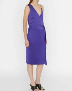 Femme Zapa Robe Rahama bleue