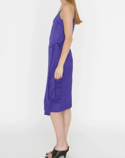 Femme Zapa Robe Rahama bleue