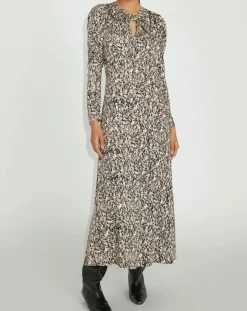 Femme Zapa Robe Riagan imprimée noire