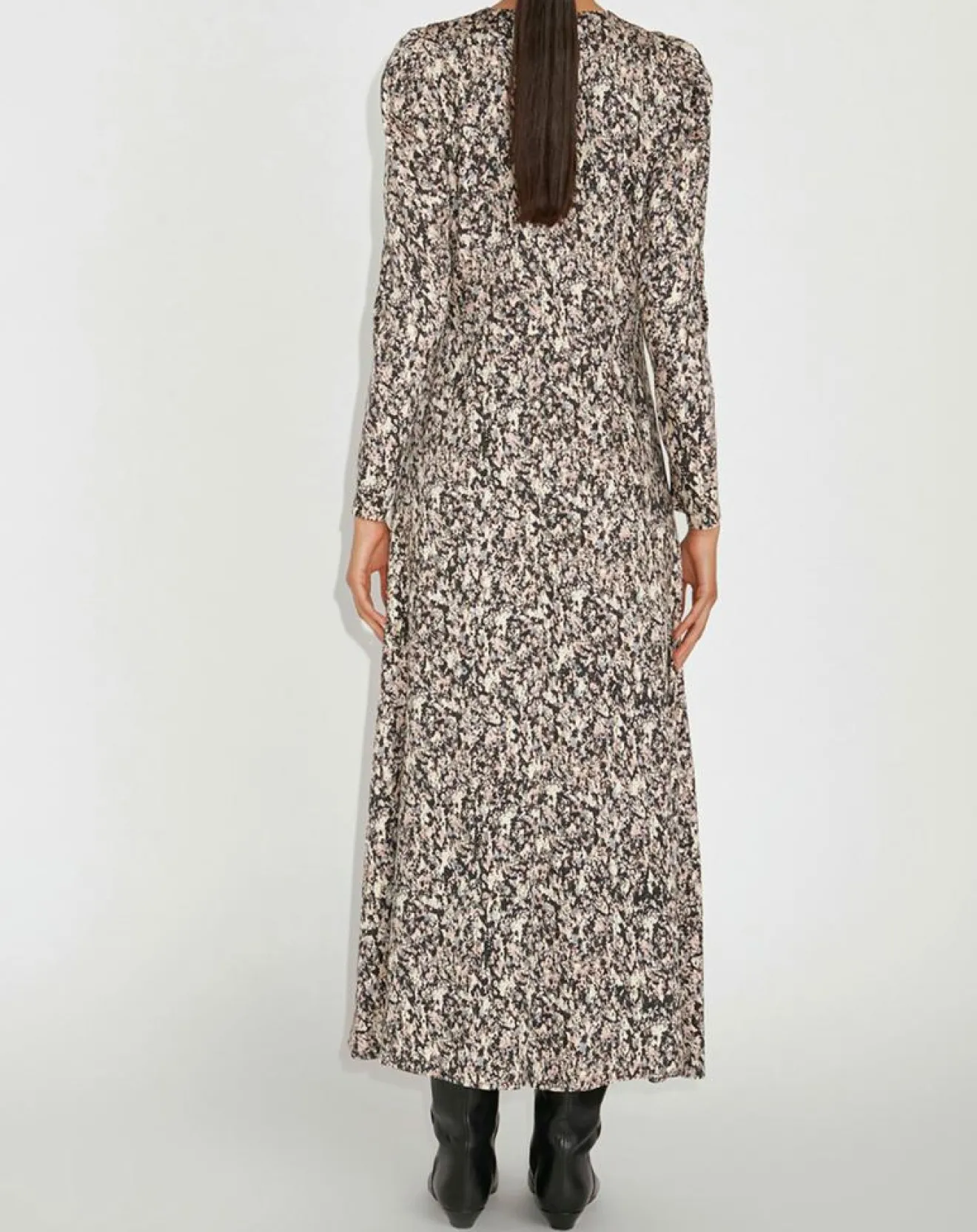 Femme Zapa Robe Riagan imprimée noire