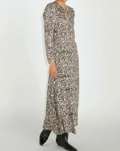 Femme Zapa Robe Riagan imprimée noire