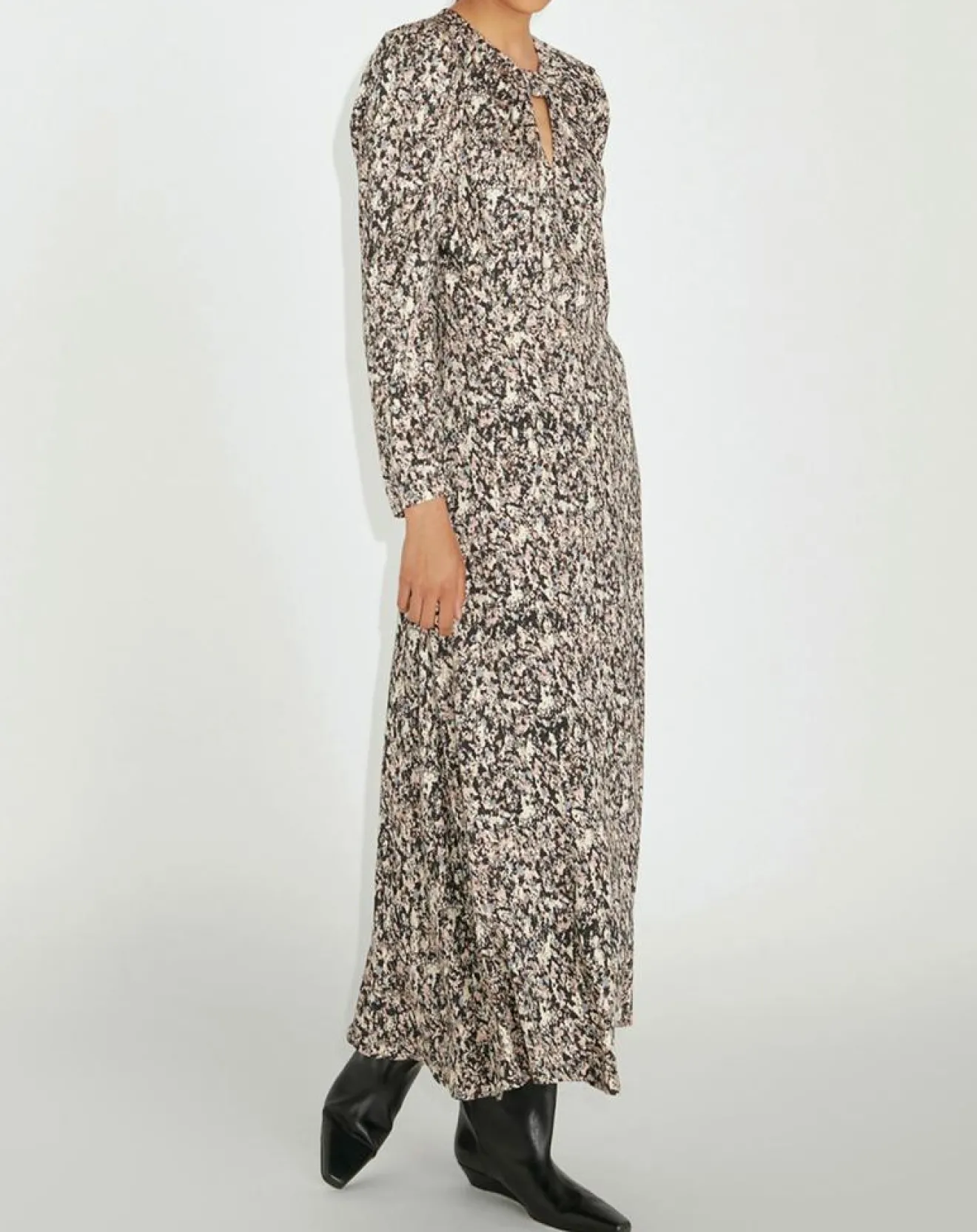 Femme Zapa Robe Riagan imprimée noire