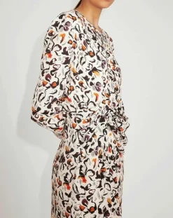 Femme Zapa Robe Richie imprimée multicolore