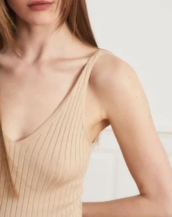 Femme La Petite Francaise Robe Rina beige