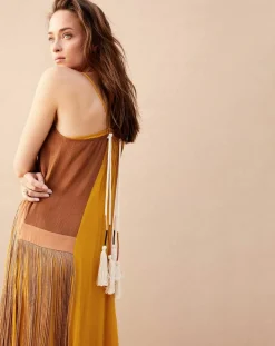 Femme Wild Robe Rivage ocre