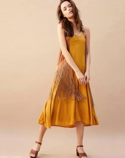 Femme Wild Robe Rivage ocre