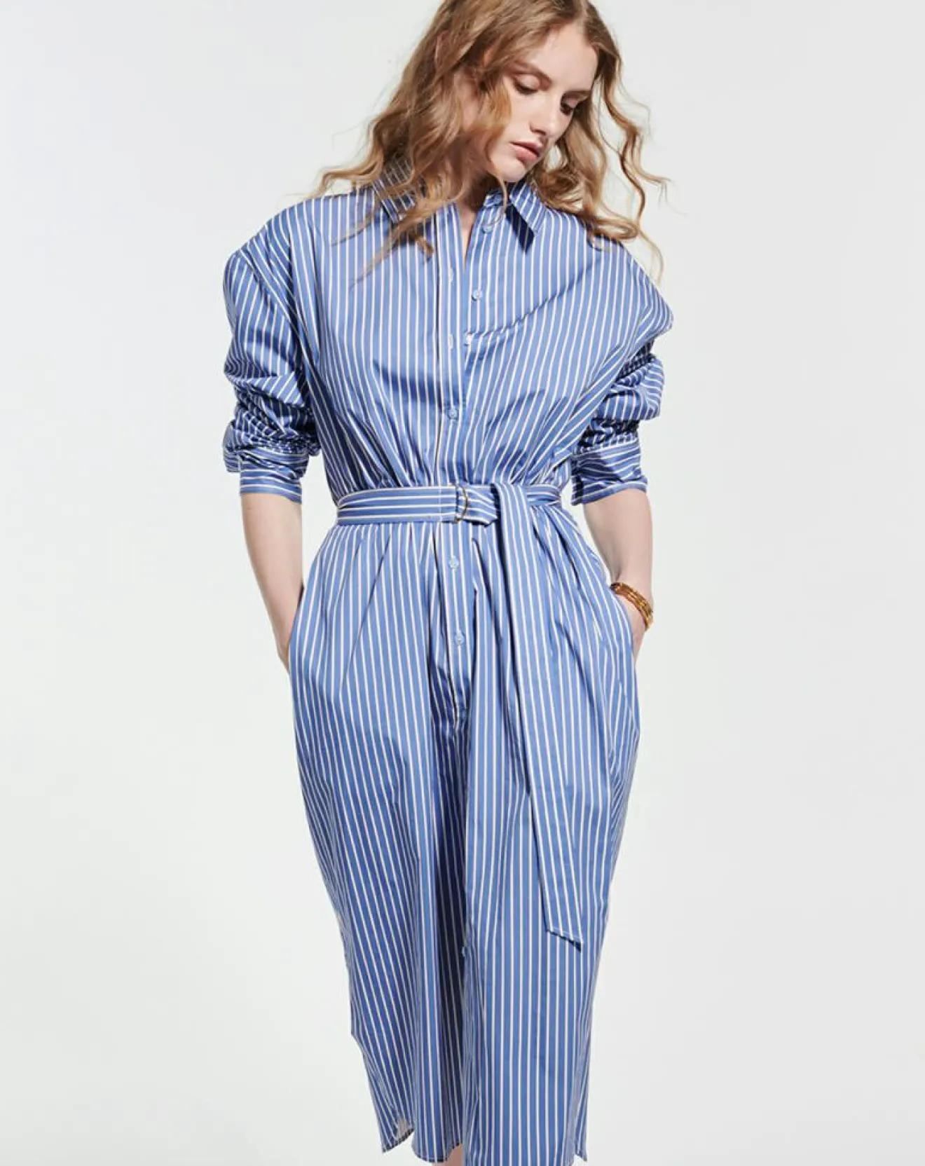 Femme Zapa Robe Riverside rayures