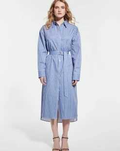 Femme Zapa Robe Riverside rayures