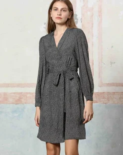 Femme See u Soon Robe Romane noire