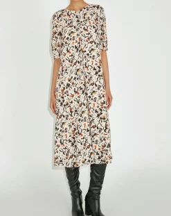 Femme Zapa Robe Ruben imprimée multicolore