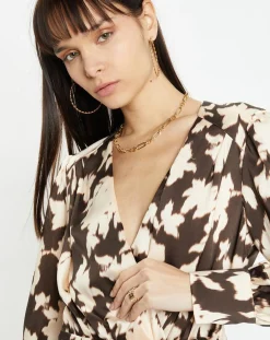 Femme Zapa Robe Rufina chocolat