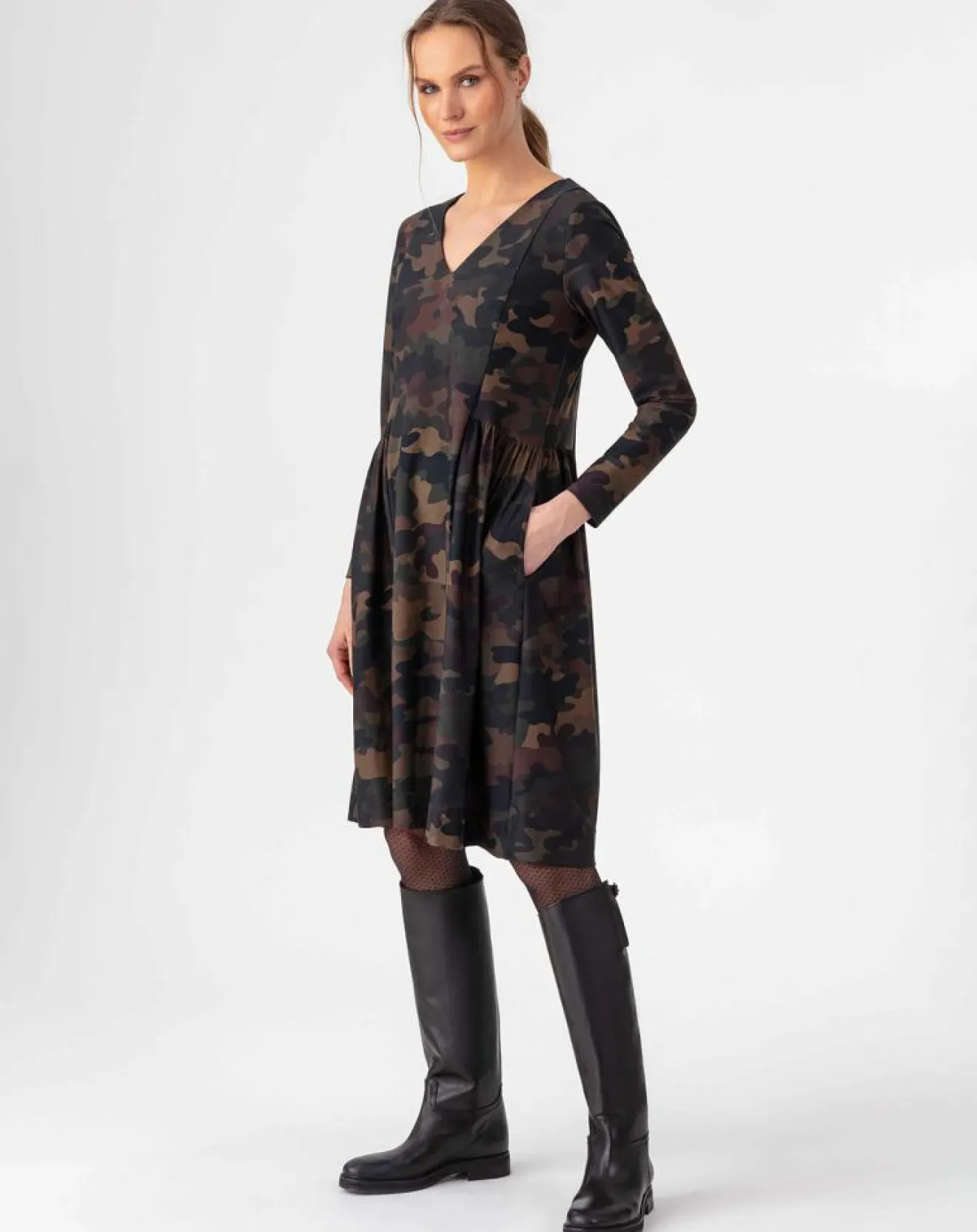 Femme Indies Robe Sloane camouflage