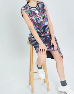 Discount Manoush Robe Sparkle en sequins multicolore