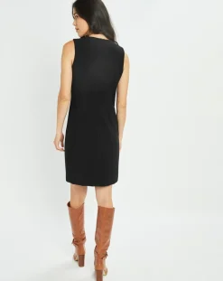 Femme Lauren Vidal Robe Store noire