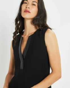 Femme Lauren Vidal Robe Store noire