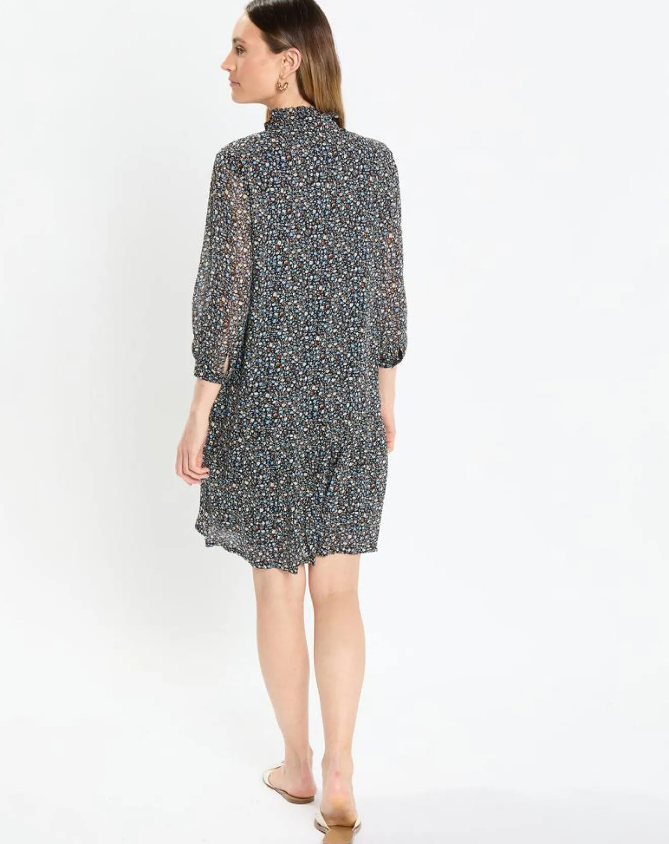 Hot Marc O'Polo Robe Suzie imprimée à fleurs multicolore