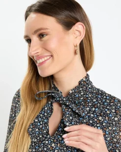 Hot Marc O'Polo Robe Suzie imprimée à fleurs multicolore