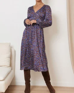 Discount Garance Paris Robe Tara bleue