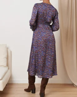 Discount Garance Paris Robe Tara bleue
