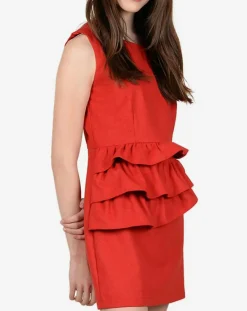 Femme Molly Bracken Robe Tess rouge/orange