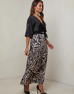 Hot Alice & Charlotte Robe Yasmine noire